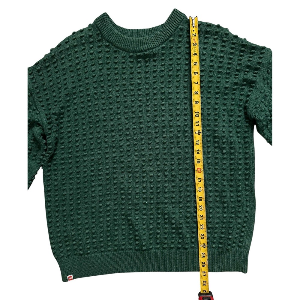 LEGO Collection x Target Sweater Textured‎ Green Pebbled Studs Womens XL - Picture 2 of 6